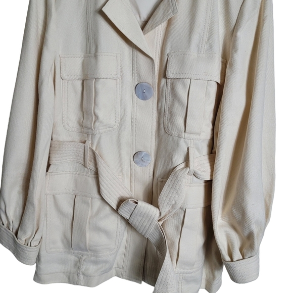 Kate Spade Luxe Twill Jacket Size 14 New - Picture 13 of 14